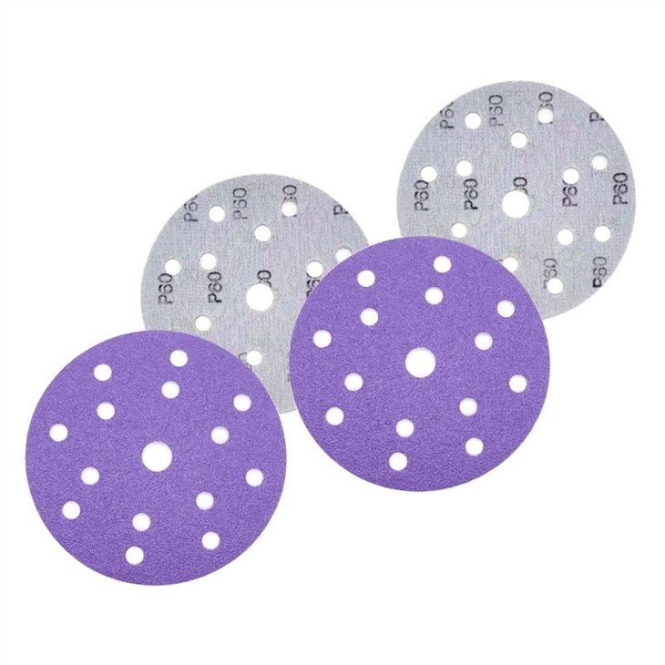 purple finishing film disc